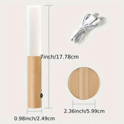 3Pcs Led Motion Sensor Night Lights , Rechargeable And Magnetic - thumbnail 3