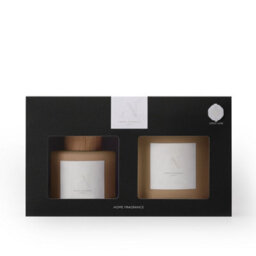 Aroma Naturals Frosted Decadence Candle & Diffuser Gift Set - Cashmere Scent - thumbnail 4