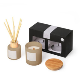 Aroma Naturals Frosted Decadence Candle & Diffuser Gift Set - Cashmere Scent - thumbnail 3