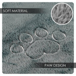 Geezy Large Dog Bed Washable Pet Bed Mattress Water Repellent Base Plush Top Portable - thumbnail 5