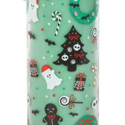 Merry Creepmas Cursed Candy Cane Tube Candle - thumbnail 4