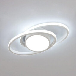 Pheashine Led Ceiling Lights, Modern Led Ceiling Lights White, 6500K,for Bedroom Hallway Balcony Corridor (Dia 39Cm) - thumbnail 1