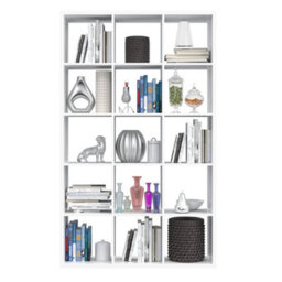 Furniture To Go Mauro 3X5 Storage Unit In Matt White - thumbnail 8