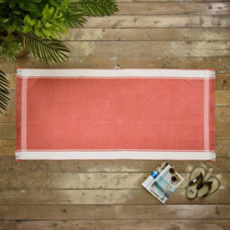 The Lyndon Company Shoreline Stripe 100% Cotton Beach Towel - thumbnail 1