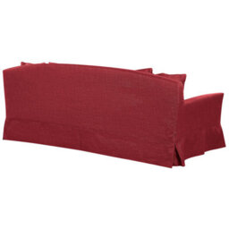 Beliani Sofa 3 Seater Gilja Fabric Red - thumbnail 6