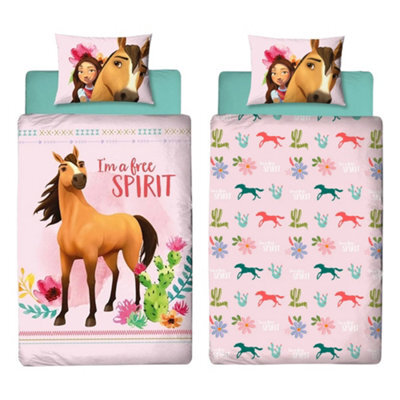 Spirit Reversible Duvet Set Multicoloured (Single) - image 1