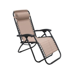 Supagarden Zero Gravity Folding Garden Chair Blush (One Size) - thumbnail 2