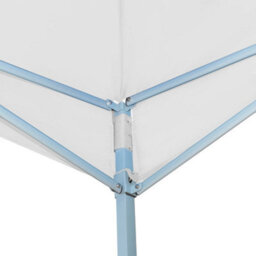 Berkfield Folding Pop-Up Party Tent 3X9 M White - thumbnail 4