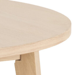 Furniture To Go A-Line Round Dining Table In White Oak - thumbnail 4