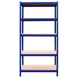 MonsterShop Monster Racking Heavy Duty Garage Storage Shelves (X3) & Workbench Blue 90Cm X 182.5Cm X 45Cm - thumbnail 6