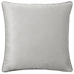 Paoletti Meridian Velvet Feather Rich Cushion - thumbnail 1