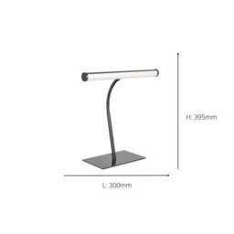 Eglo Riccione Led Tuneable White Desk Lamp, Black - thumbnail 4