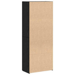 Walplus Office Cabinet Black Oak 60 X 32 X 153 Engineered Wood - thumbnail 8