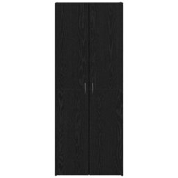 Walplus Office Cabinet Black Oak 60 X 32 X 153 Engineered Wood - thumbnail 6