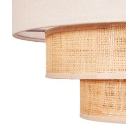 Inlight Lano Natural Rattan Round Lamp Shade (D)40Cm - thumbnail 6