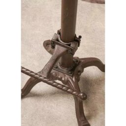 Cast Iron Bar Stool Industrial Home Decor Swivel Chair Adjustable Tractor Seat 1X - thumbnail 4