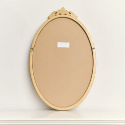 Melody Maison Large Oval Ornate Edge Gold Mirror 80Cm X 50Cm - thumbnail 7