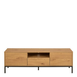 Wyld Haus Galway 140Cm Wild Oak Tv Unit 2 Doors 1 Drawer 1 Shelf - thumbnail 3