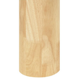 Beliani Dining Table Orin Light Ash Wood 120 Cm 120 Cm - thumbnail 6
