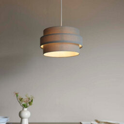 Pagazzi Lighting Pagazzi Ziggy Charcoal Easy-Fit Pendant - thumbnail 4