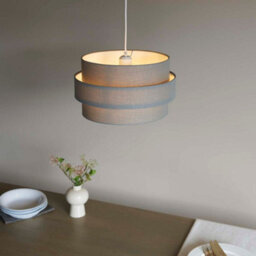 Pagazzi Lighting Pagazzi Ziggy Charcoal Easy-Fit Pendant - thumbnail 3