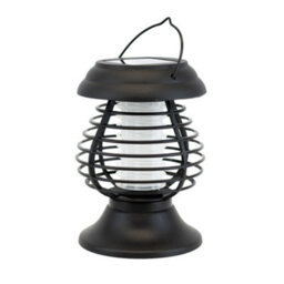 Gardenwize Solar Powered 2 In 1 Yellow Flame Lantern + Bug Zapper Decorative Garden Light Eco Friendly - thumbnail 4