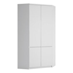 Furniture To Go Fribo Corner Wardrobe 2 Door In Alpine White