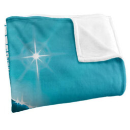 Royce Mcclure Silky Dolphin Sun Supersoft Blanket Blue/grey (152Cm X 127Cm) - thumbnail 2