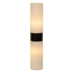 Lucide Jesse Twin Glass Wall Light Black / White - thumbnail 8
