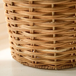 Dibor Traditional Rattan Home Decor Urn Flower Vase - thumbnail 4