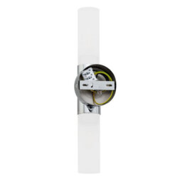 Luminosa Lighting Luminosa Taylor Up & Down Wall Lamp Frosted, Chrome - thumbnail 5