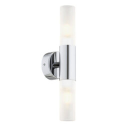 Luminosa Lighting Luminosa Taylor Up & Down Wall Lamp Frosted, Chrome - thumbnail 1