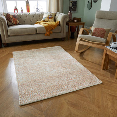 Milano Terra Wool Rug By Oriental Weavers-120Cm X 170Cm