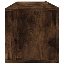 Vidaxl Tv Wall Cabinet Smoked Oak 100X30X30 Cm Engineered Wood - thumbnail 6