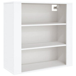 Berkfield Highboard White Engineered Wood - thumbnail 8