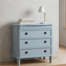 Minster 68Cm 3 Drawer Chest Of Drawers - L40 X W60 X H78 Cm - thumbnail 1