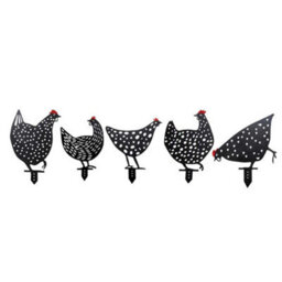 Easylife Garden Chicken Silhouettes (Set Of 5) - thumbnail 2