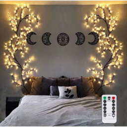 1.8M 96 Led Wall Tree Enchanted Willow Vine Lights Bendable Branch Usb Fairy Lighting - thumbnail 6