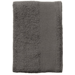 Sols Island Guest Towel (30 X 50Cm) Dark Grey (One Size) - thumbnail 2
