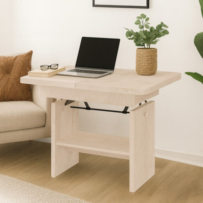 Modern Extendable Coffee Table Janek 116 -156 Cm Pvc Veneer Living Room Table Santana - image 1