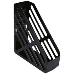 Q-Connect Magazine Rack, Black - thumbnail 2