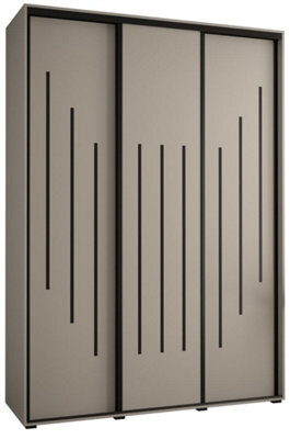 Arte Elegant Dakota Viii Sliding Door Wardrobe 1700mm - Stylish Storage With Hanging Rails And Shelves H2350mm D600mm - image 1