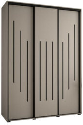 Arte Elegant Dakota Viii Sliding Door Wardrobe 1700mm - Stylish Storage With Hanging Rails And Shelves H2350mm D600mm - thumbnail 1