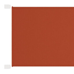 Berkfield Vertical Awning Terracotta 100X1200 Cm Oxford Fabric - thumbnail 1