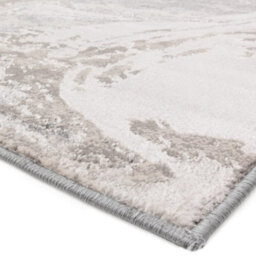 The Rug Edit Ritz Abstract Metallic Charcoal Living Room Rug - 80X140Cm - thumbnail 5