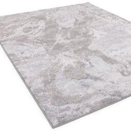 The Rug Edit Ritz Abstract Metallic Charcoal Living Room Rug - 80X140Cm - thumbnail 4