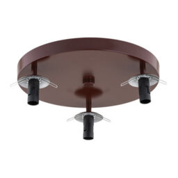 Luminosa Lighting Luminosa Fabio Ceiling Spotlight Clusters White-Brown (Marble Colour), Chocolate Brown Ip44 - thumbnail 3