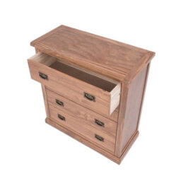 Cabinet Bits Tirolo 4 Drawer Chest Of Drawers Bras Drop Handle - thumbnail 4