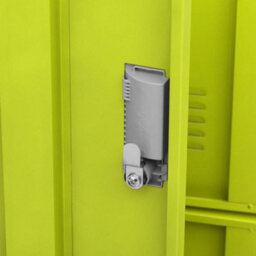 Vidaxl Locker Cabinet Light Grey And Green 90X45X92.5 Cm Steel - thumbnail 6