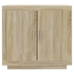 Berkfield Stylish Sideboard Sonoma Oak 80X40X75 Cm Engineered Wood - thumbnail 3